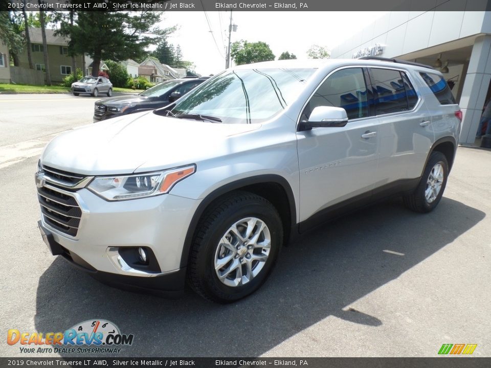 2019 Chevrolet Traverse LT AWD Silver Ice Metallic / Jet Black Photo #1