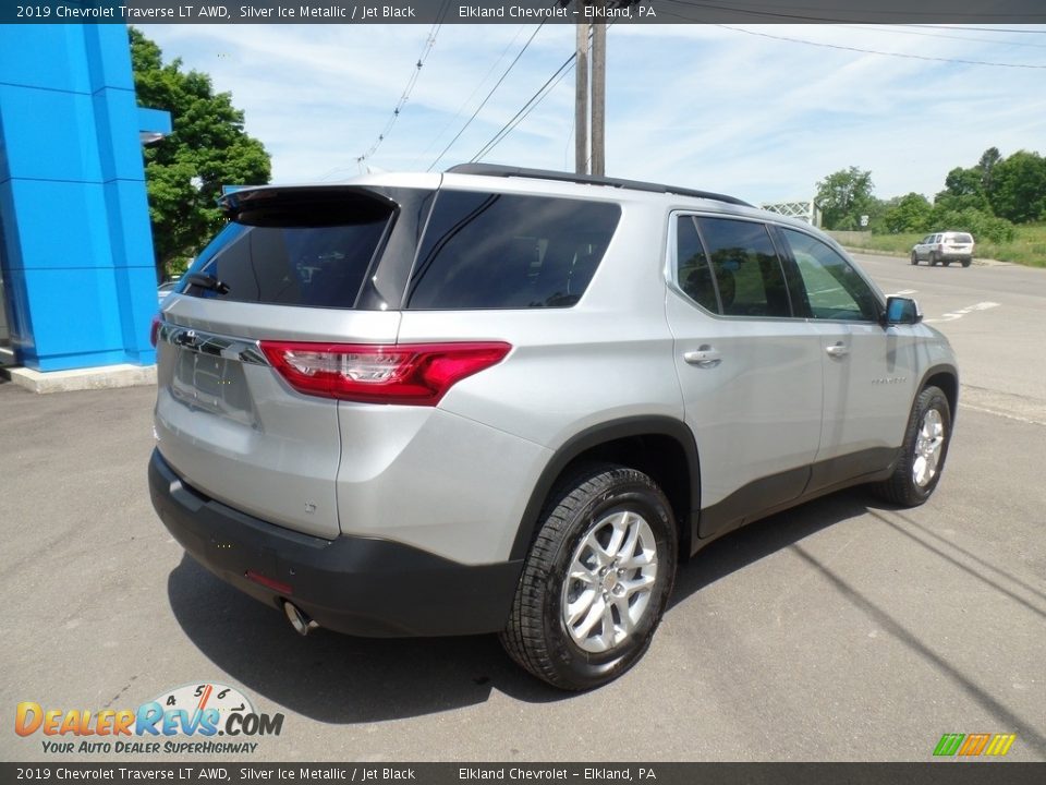 2019 Chevrolet Traverse LT AWD Silver Ice Metallic / Jet Black Photo #5