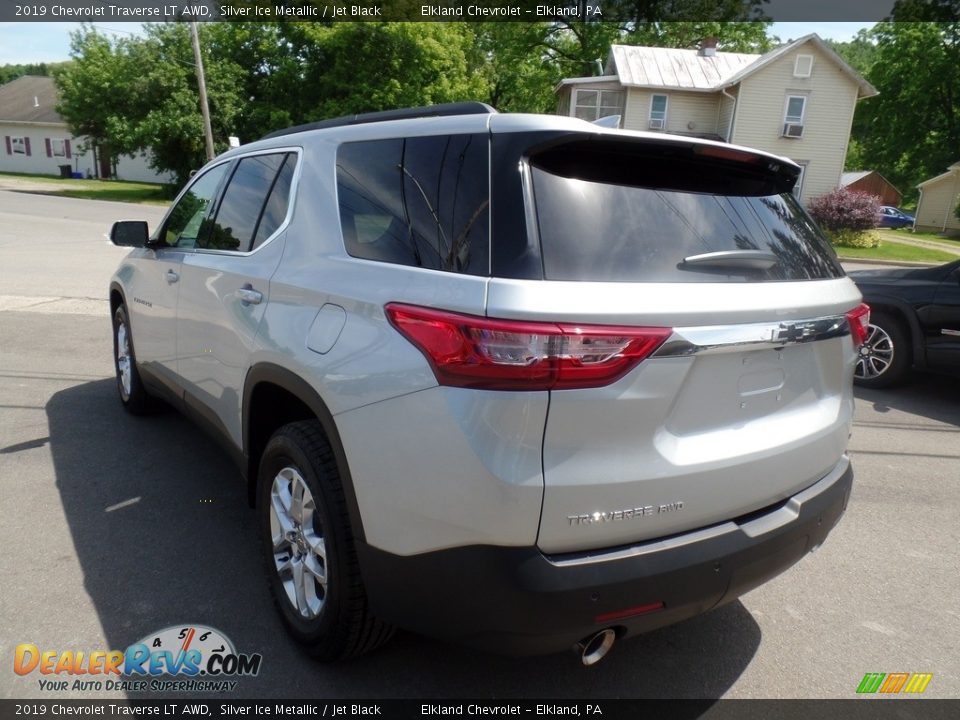 2019 Chevrolet Traverse LT AWD Silver Ice Metallic / Jet Black Photo #7