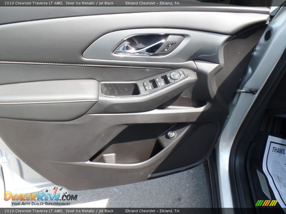 2019 Chevrolet Traverse LT AWD Silver Ice Metallic / Jet Black Photo #13