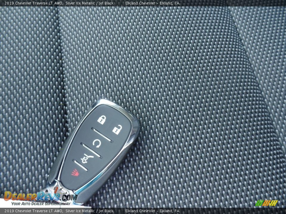 2019 Chevrolet Traverse LT AWD Silver Ice Metallic / Jet Black Photo #15