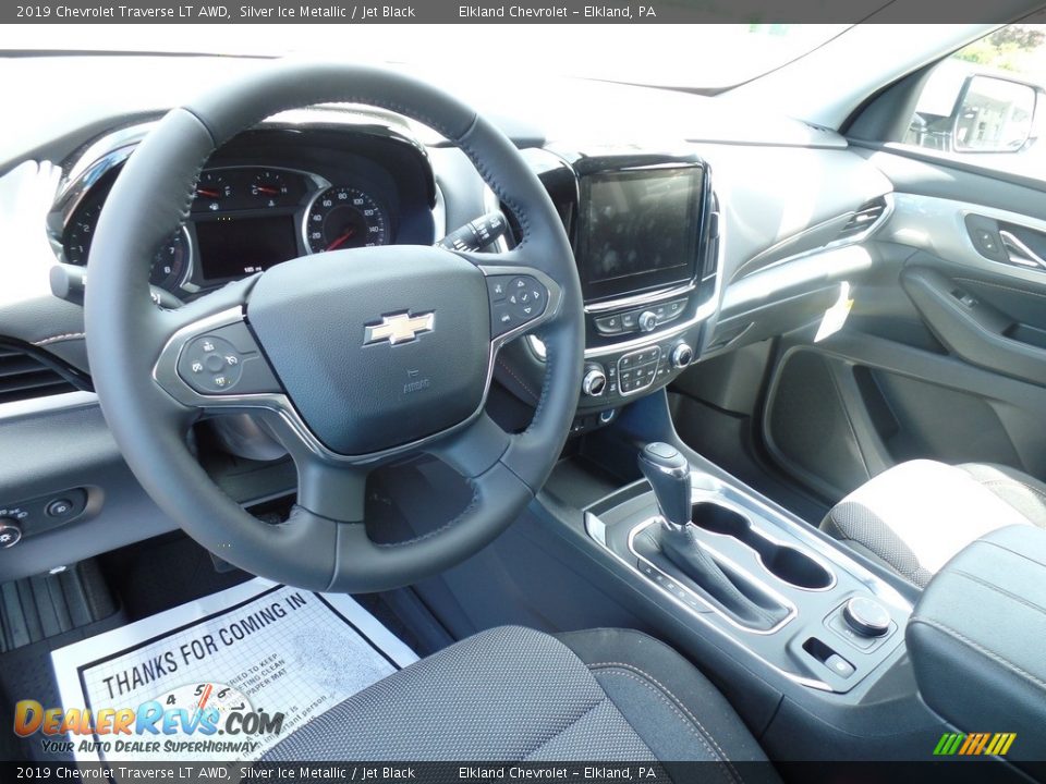 2019 Chevrolet Traverse LT AWD Silver Ice Metallic / Jet Black Photo #16