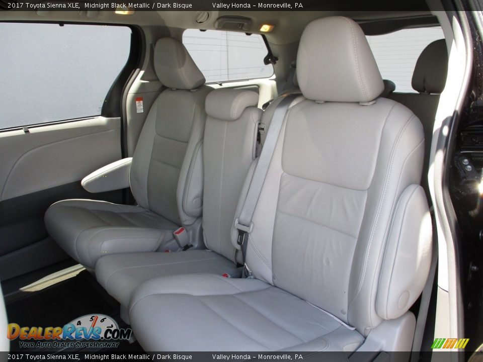 2017 Toyota Sienna XLE Midnight Black Metallic / Dark Bisque Photo #13