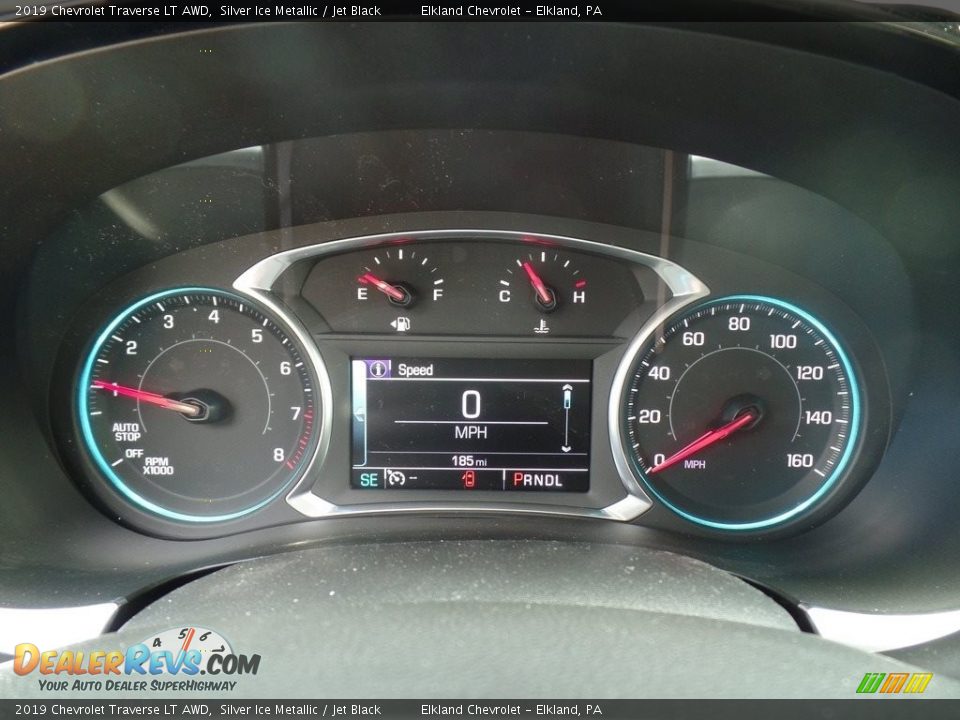 2019 Chevrolet Traverse LT AWD Silver Ice Metallic / Jet Black Photo #22
