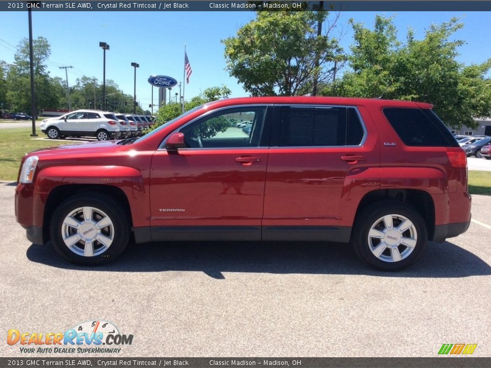 2013 GMC Terrain SLE AWD Crystal Red Tintcoat / Jet Black Photo #4