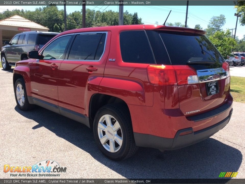 2013 GMC Terrain SLE AWD Crystal Red Tintcoat / Jet Black Photo #5