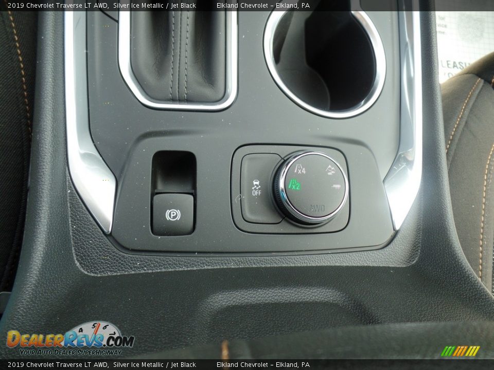 2019 Chevrolet Traverse LT AWD Silver Ice Metallic / Jet Black Photo #32