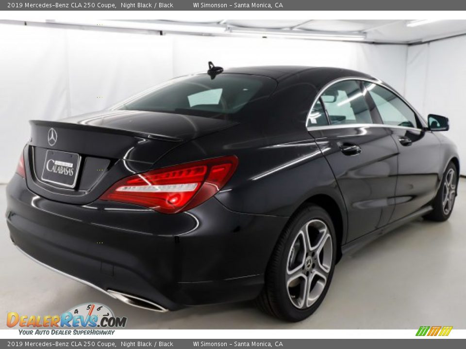 2019 Mercedes-Benz CLA 250 Coupe Night Black / Black Photo #3