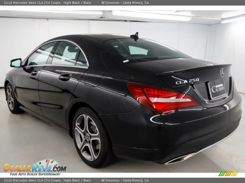 2019 Mercedes-Benz CLA 250 Coupe Night Black / Black Photo #5