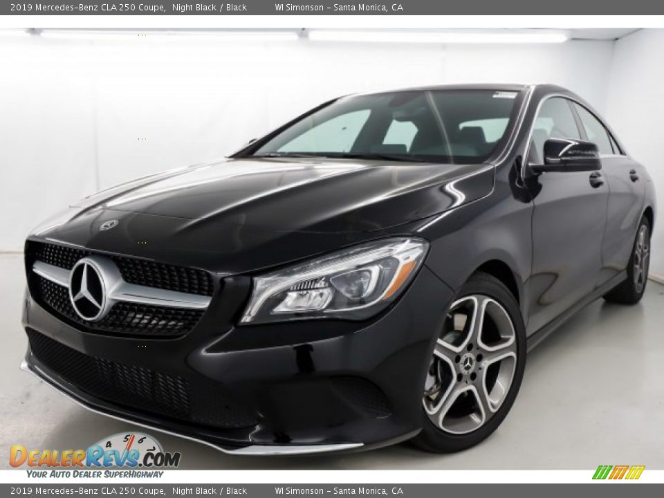 2019 Mercedes-Benz CLA 250 Coupe Night Black / Black Photo #6