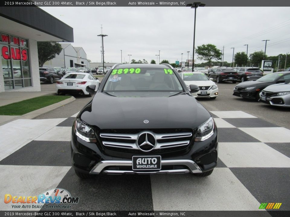 2019 Mercedes-Benz GLC 300 4Matic Black / Silk Beige/Black Photo #2