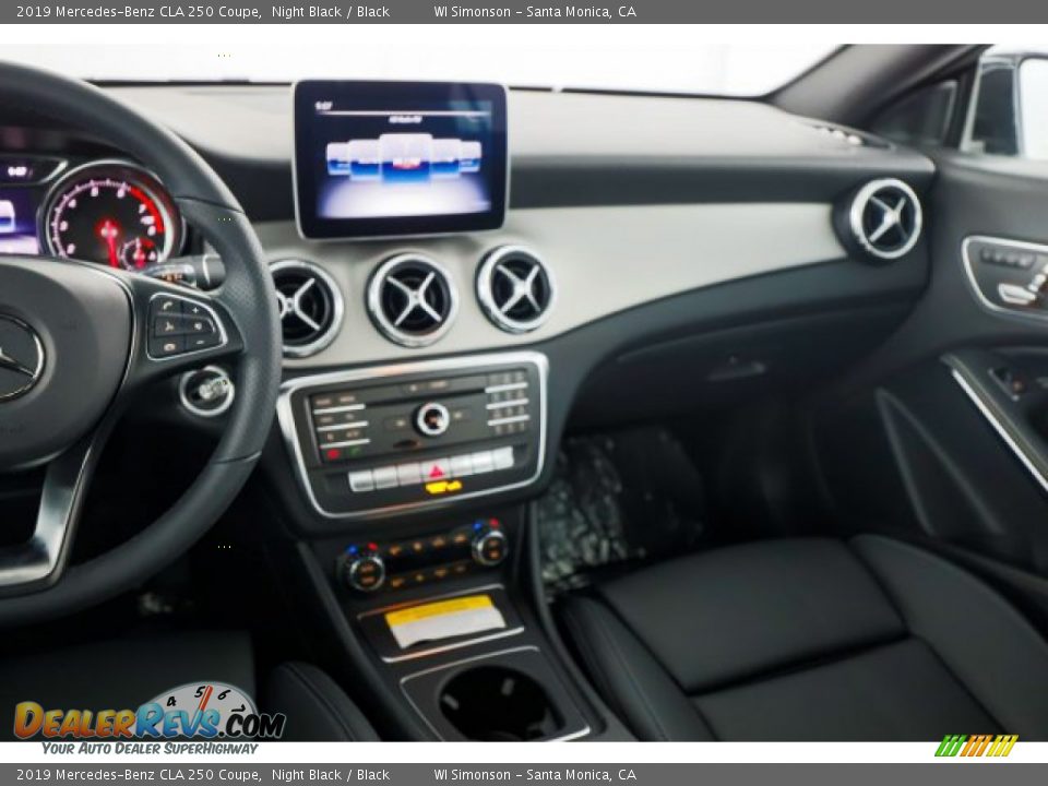 2019 Mercedes-Benz CLA 250 Coupe Night Black / Black Photo #13