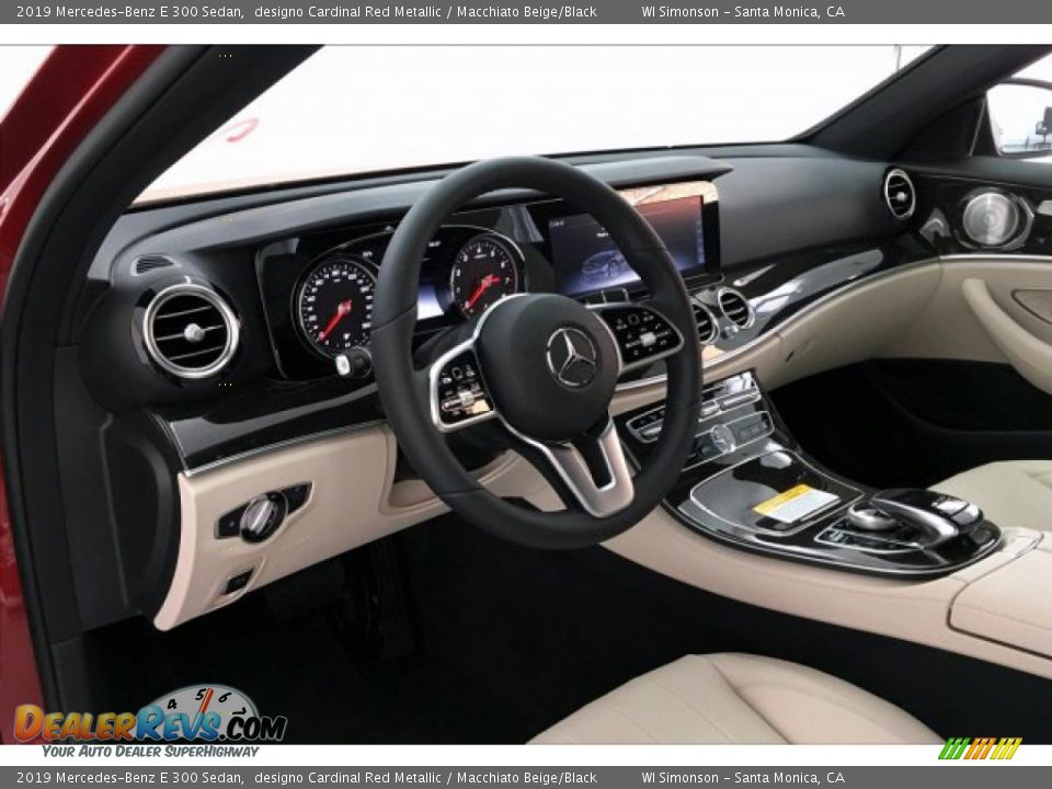 2019 Mercedes-Benz E 300 Sedan designo Cardinal Red Metallic / Macchiato Beige/Black Photo #4