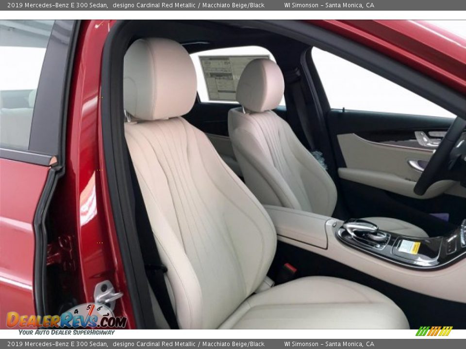 2019 Mercedes-Benz E 300 Sedan designo Cardinal Red Metallic / Macchiato Beige/Black Photo #5