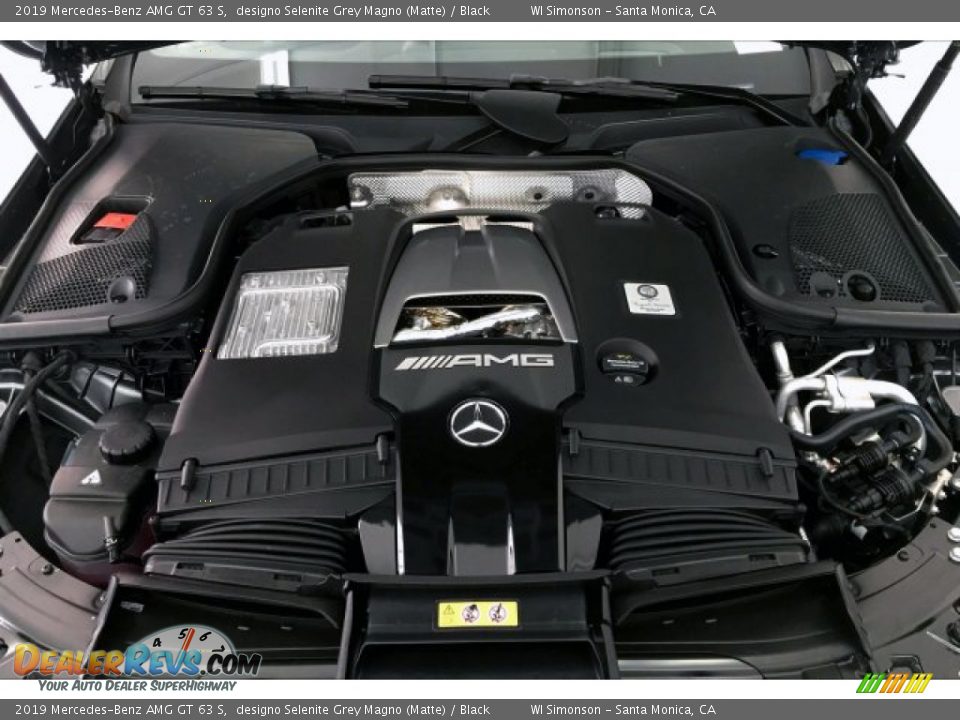 2019 Mercedes-Benz AMG GT 63 S 4.0 AMG Twin-Turbocharged DOHC 32-Valve VVT V8 Engine Photo #9