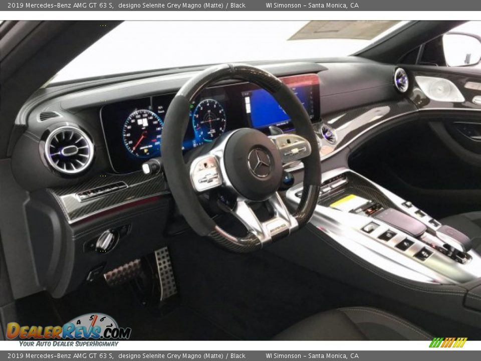 2019 Mercedes-Benz AMG GT 63 S designo Selenite Grey Magno (Matte) / Black Photo #22