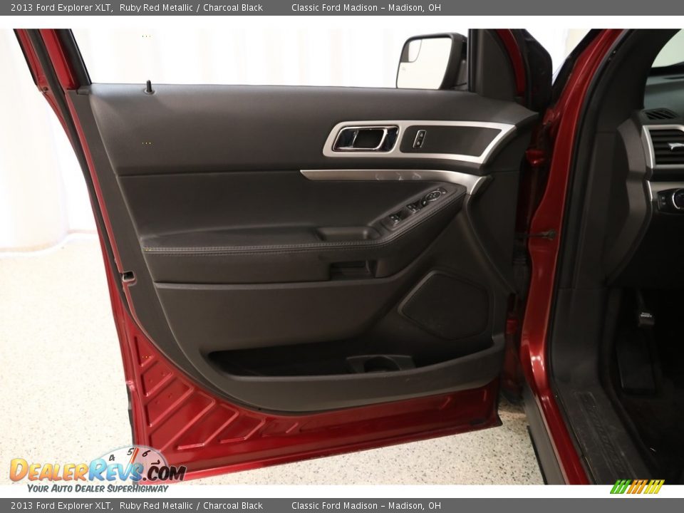 2013 Ford Explorer XLT Ruby Red Metallic / Charcoal Black Photo #4