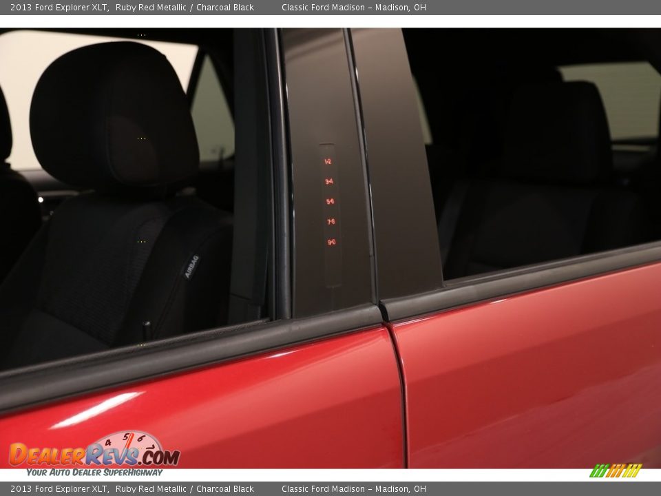 2013 Ford Explorer XLT Ruby Red Metallic / Charcoal Black Photo #5