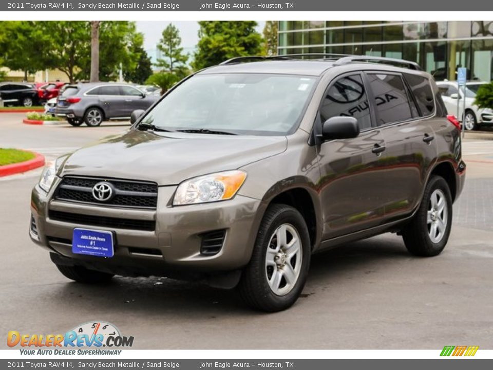 2011 Toyota RAV4 I4 Sandy Beach Metallic / Sand Beige Photo #3