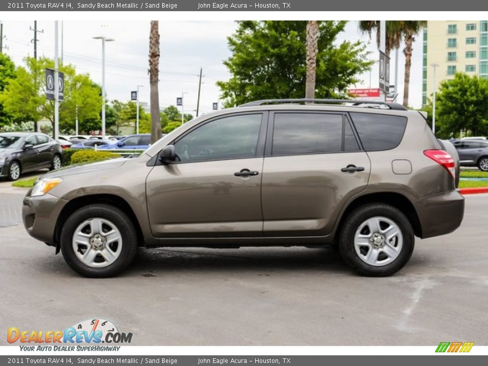 2011 Toyota RAV4 I4 Sandy Beach Metallic / Sand Beige Photo #4