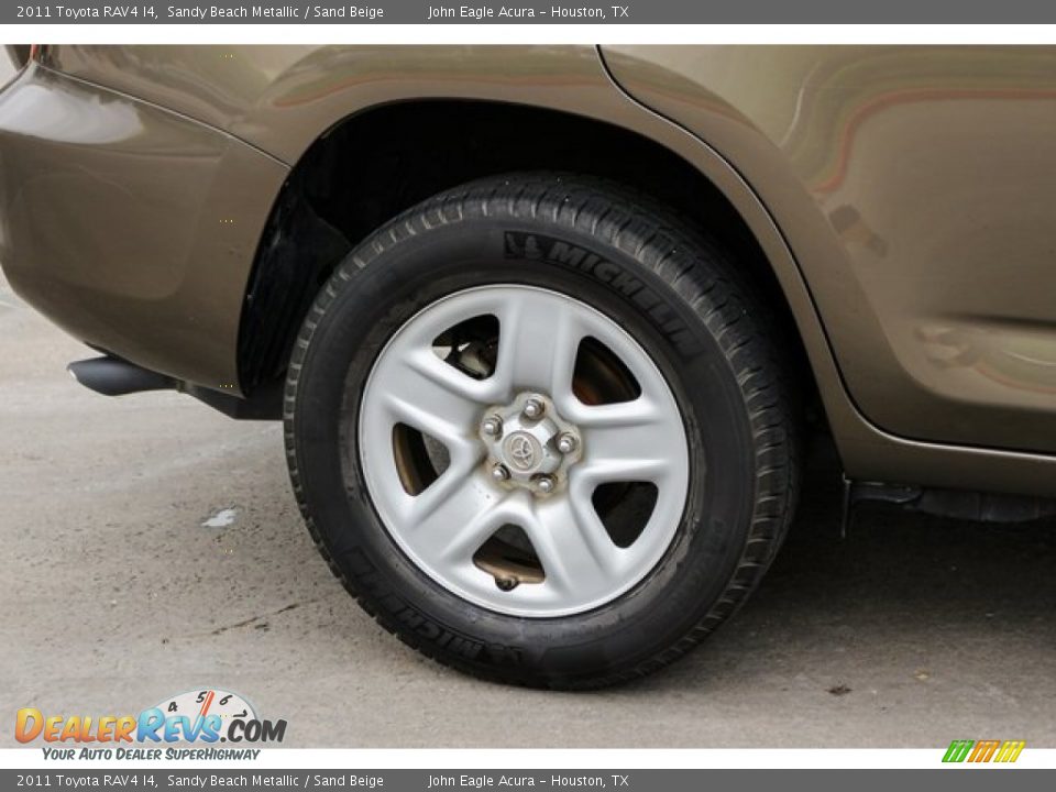2011 Toyota RAV4 I4 Sandy Beach Metallic / Sand Beige Photo #10
