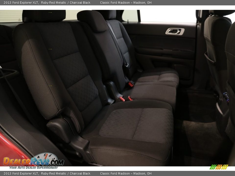 2013 Ford Explorer XLT Ruby Red Metallic / Charcoal Black Photo #20