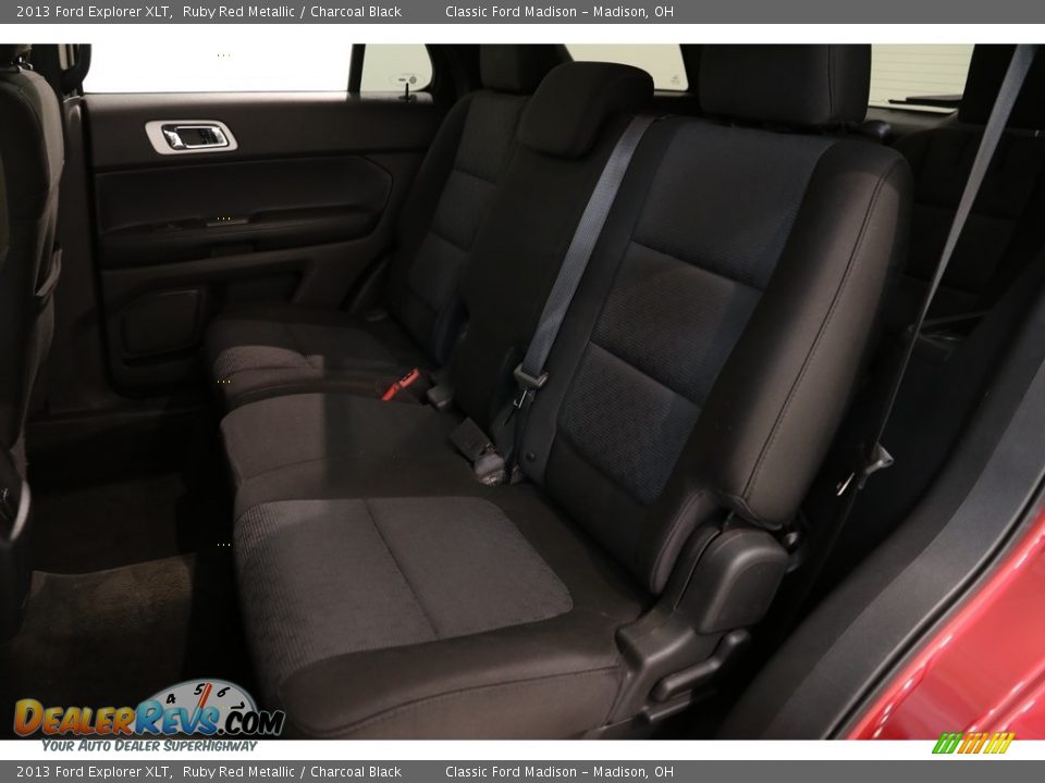 2013 Ford Explorer XLT Ruby Red Metallic / Charcoal Black Photo #21