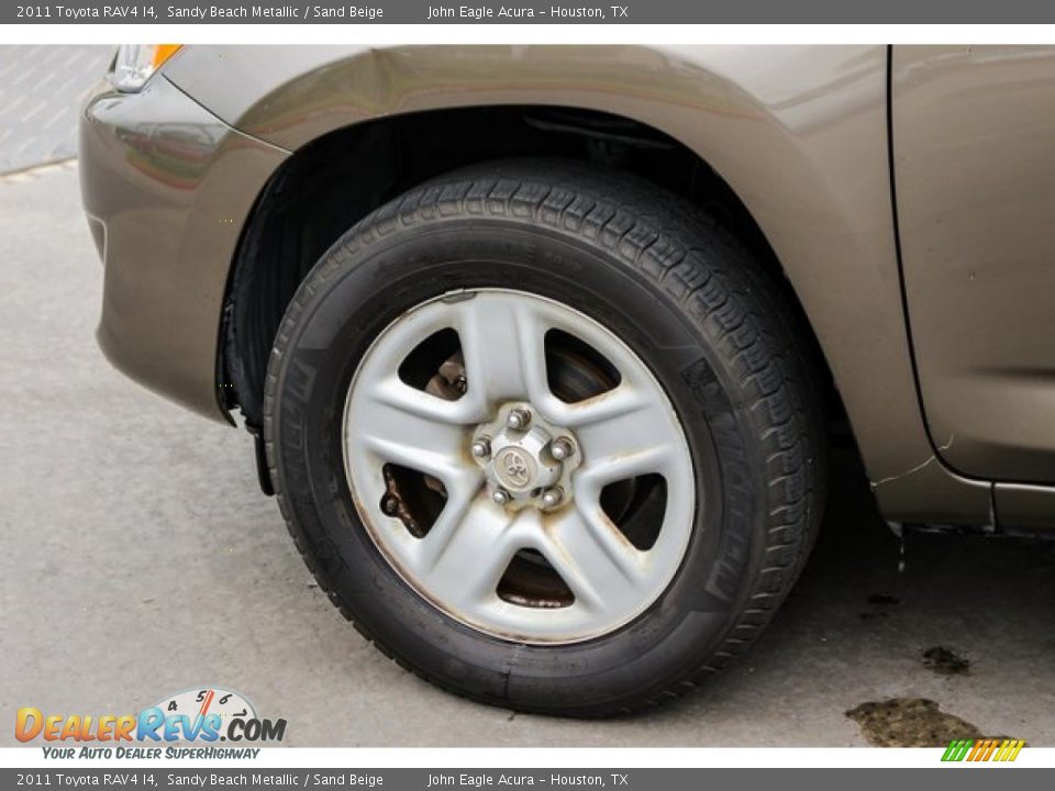 2011 Toyota RAV4 I4 Sandy Beach Metallic / Sand Beige Photo #13