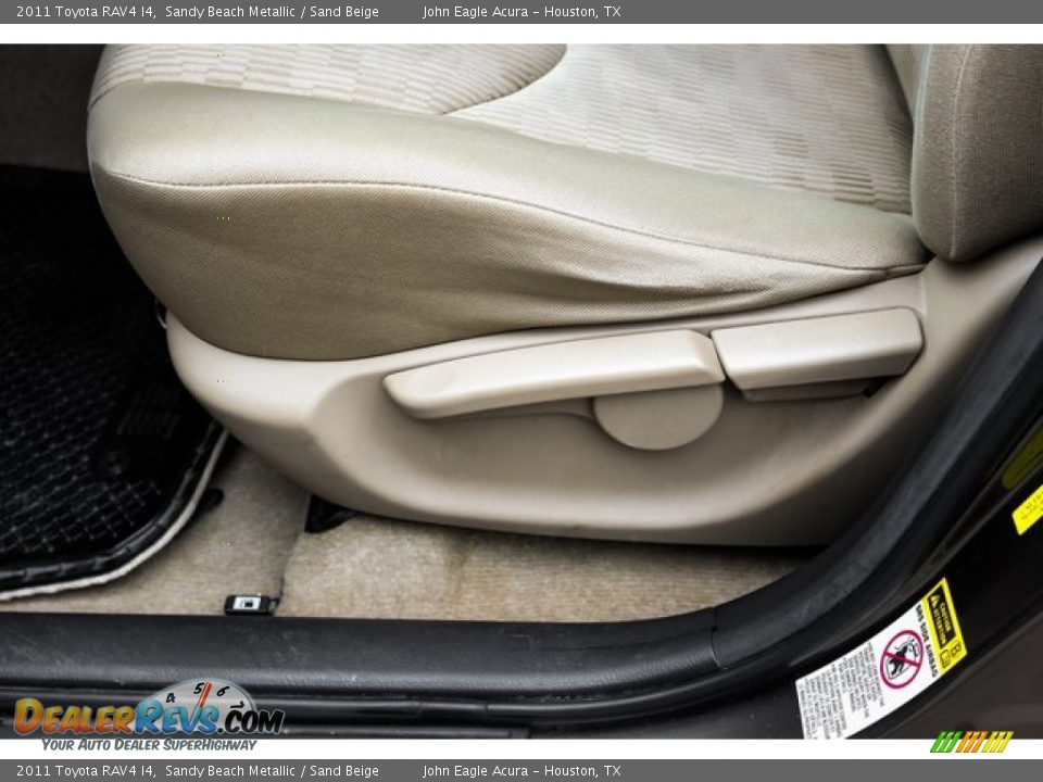 2011 Toyota RAV4 I4 Sandy Beach Metallic / Sand Beige Photo #15