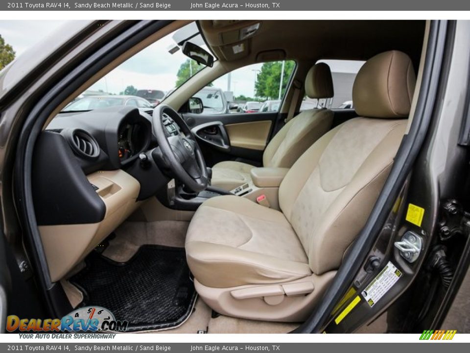 2011 Toyota RAV4 I4 Sandy Beach Metallic / Sand Beige Photo #17