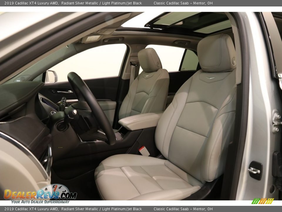 2019 Cadillac XT4 Luxury AWD Radiant Silver Metallic / Light Platinum/Jet Black Photo #6