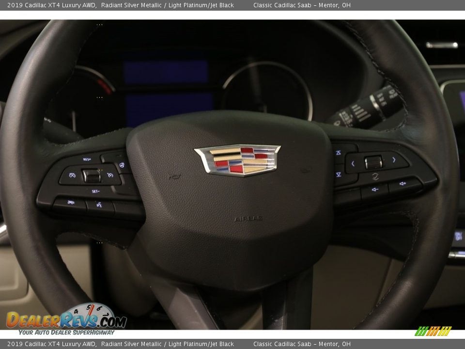 2019 Cadillac XT4 Luxury AWD Radiant Silver Metallic / Light Platinum/Jet Black Photo #8