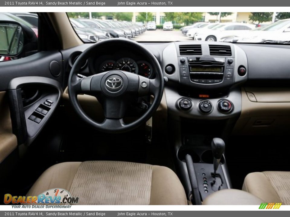 2011 Toyota RAV4 I4 Sandy Beach Metallic / Sand Beige Photo #26