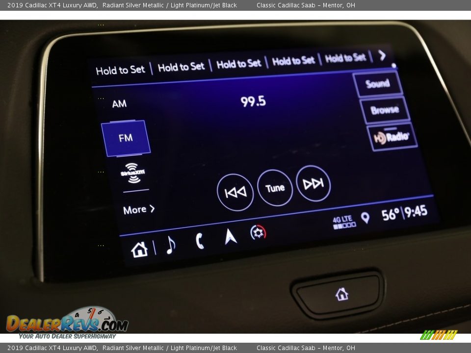 2019 Cadillac XT4 Luxury AWD Radiant Silver Metallic / Light Platinum/Jet Black Photo #12