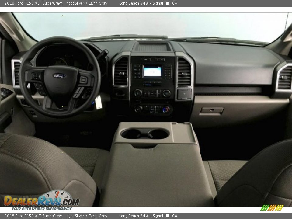 2018 Ford F150 XLT SuperCrew Ingot Silver / Earth Gray Photo #20