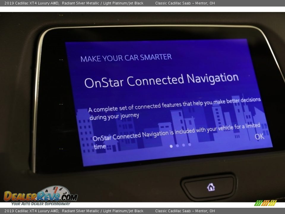 2019 Cadillac XT4 Luxury AWD Radiant Silver Metallic / Light Platinum/Jet Black Photo #14