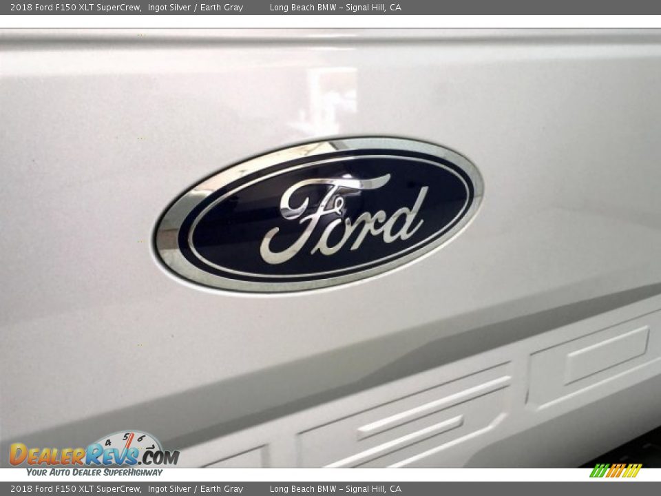 2018 Ford F150 XLT SuperCrew Ingot Silver / Earth Gray Photo #23