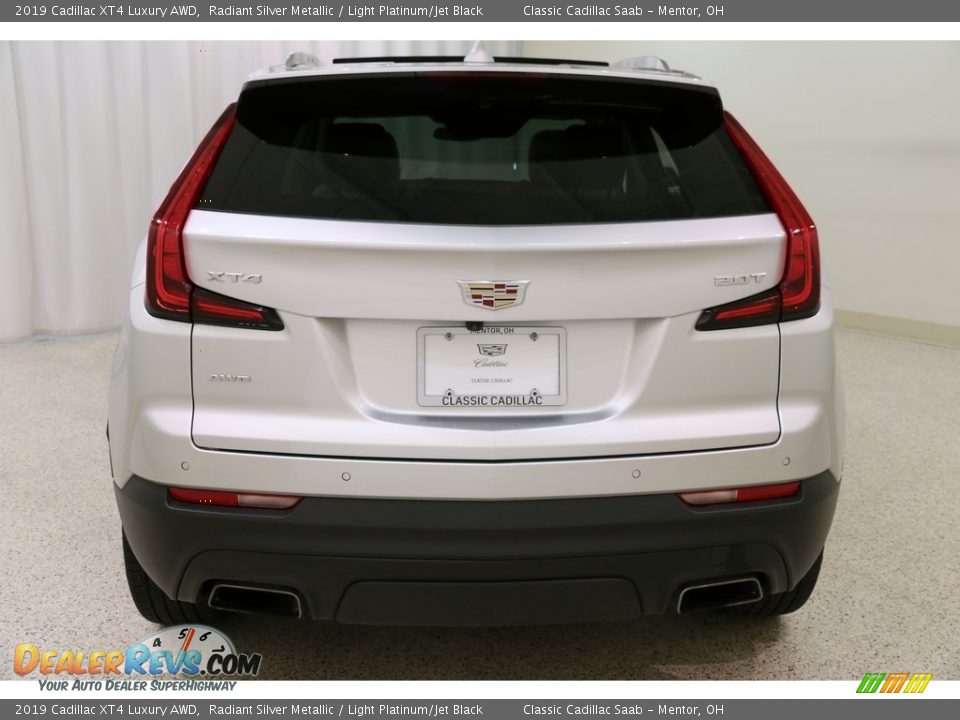 2019 Cadillac XT4 Luxury AWD Radiant Silver Metallic / Light Platinum/Jet Black Photo #23