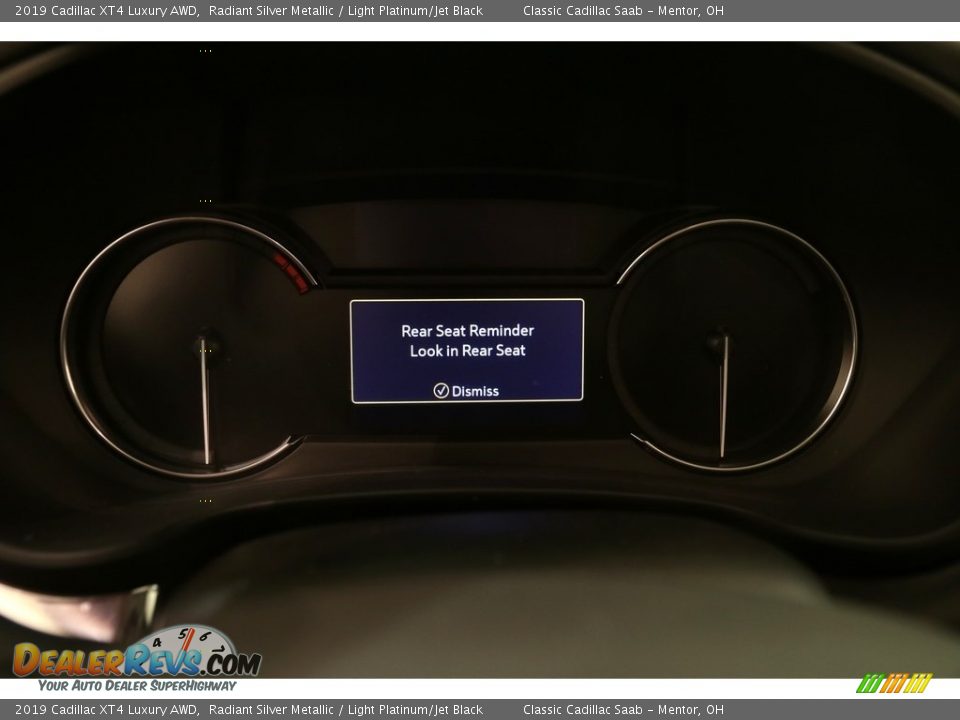 2019 Cadillac XT4 Luxury AWD Radiant Silver Metallic / Light Platinum/Jet Black Photo #26