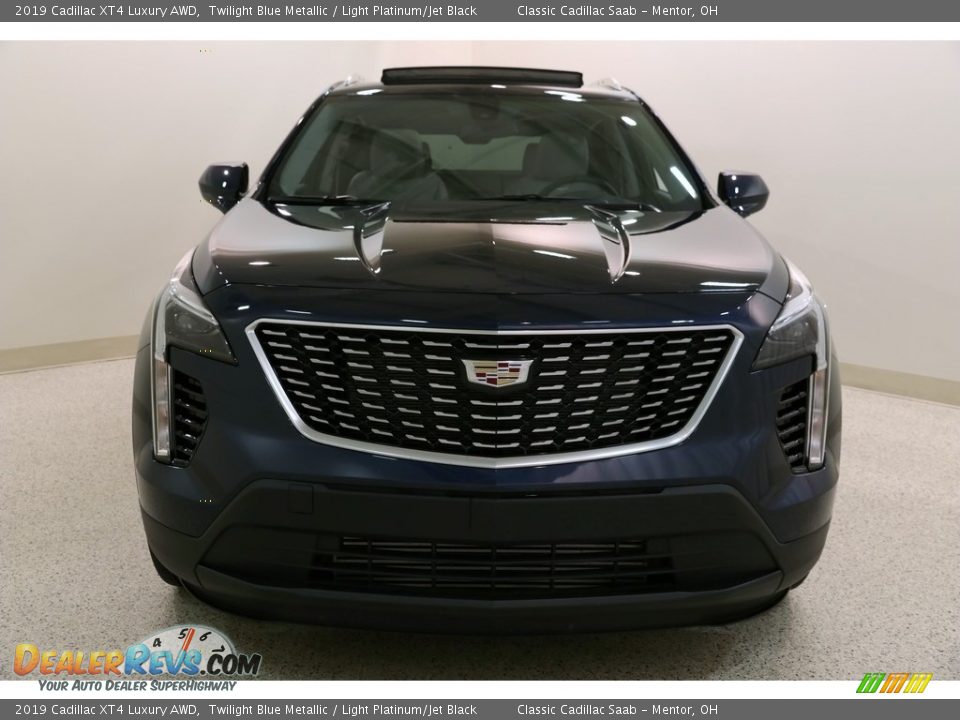2019 Cadillac XT4 Luxury AWD Twilight Blue Metallic / Light Platinum/Jet Black Photo #2