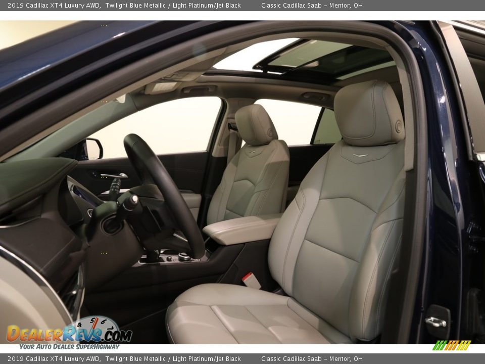 2019 Cadillac XT4 Luxury AWD Twilight Blue Metallic / Light Platinum/Jet Black Photo #5