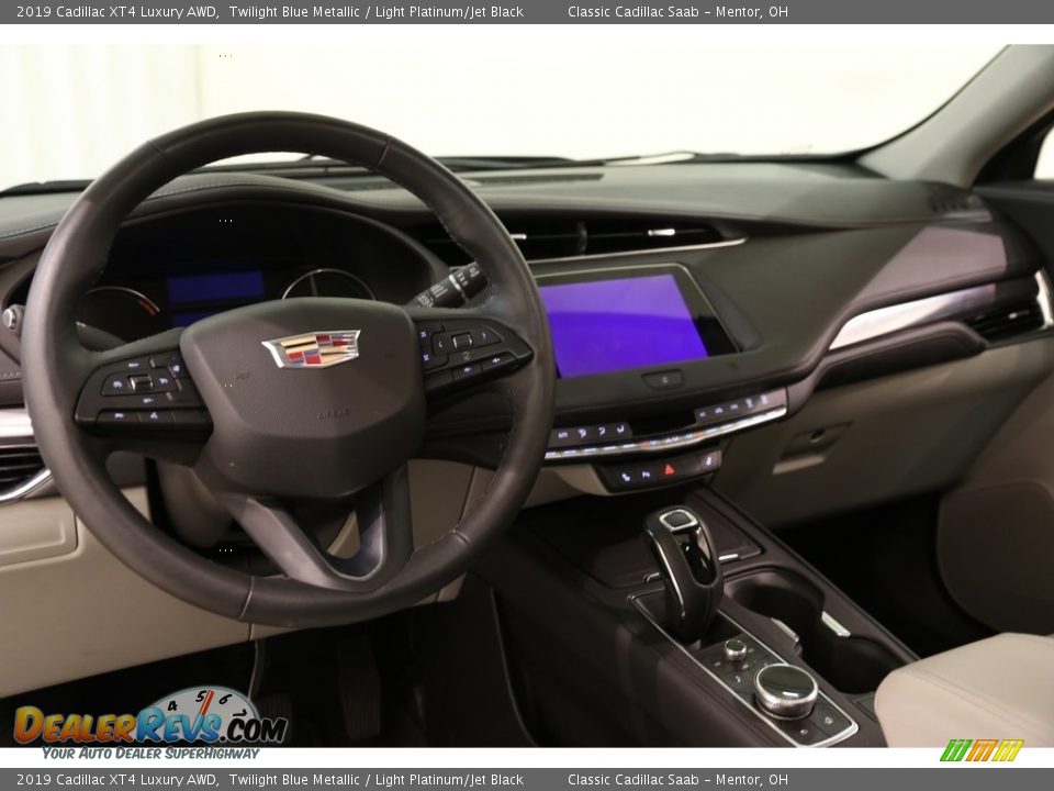 2019 Cadillac XT4 Luxury AWD Twilight Blue Metallic / Light Platinum/Jet Black Photo #6
