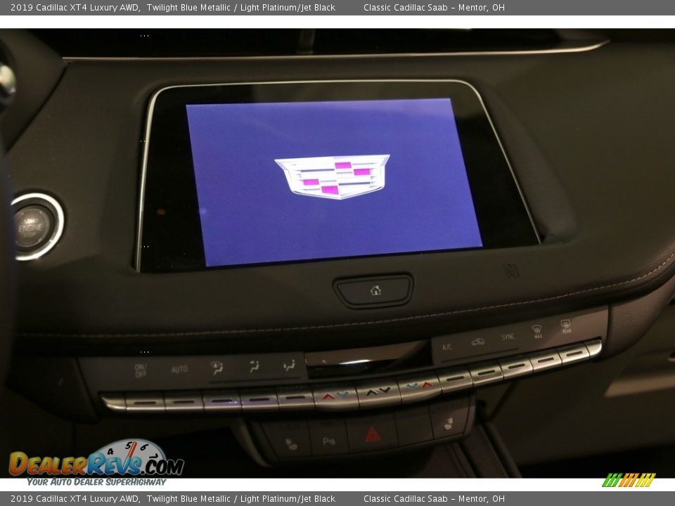 2019 Cadillac XT4 Luxury AWD Twilight Blue Metallic / Light Platinum/Jet Black Photo #10