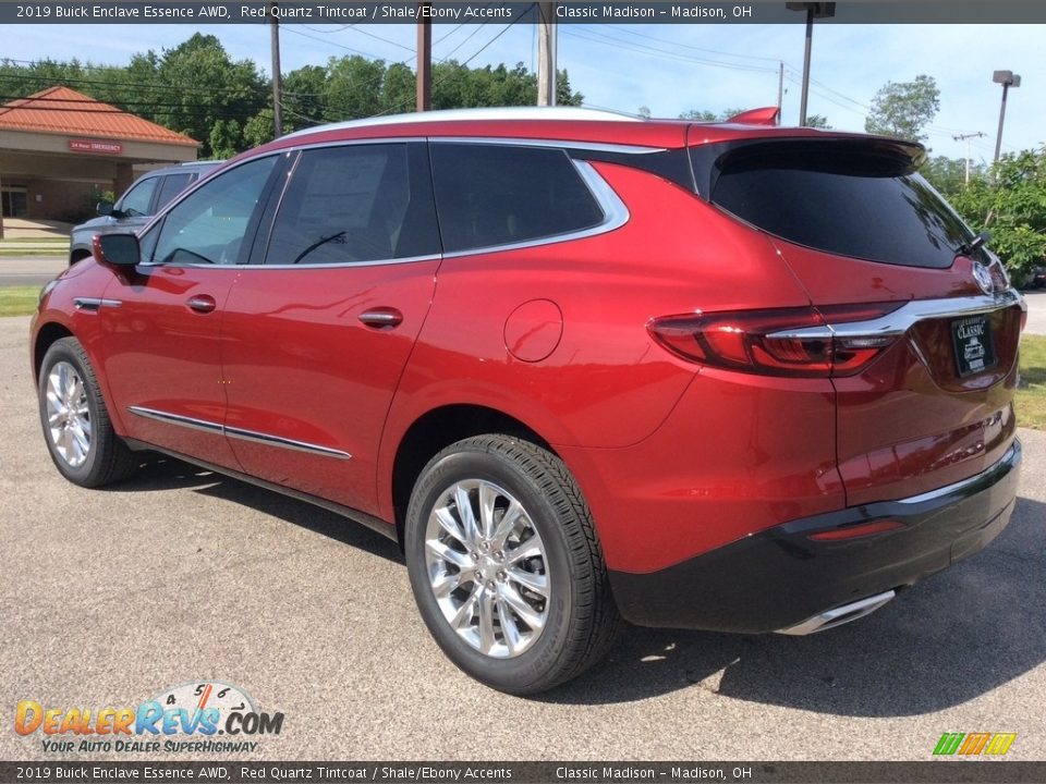 2019 Buick Enclave Essence AWD Red Quartz Tintcoat / Shale/Ebony Accents Photo #5