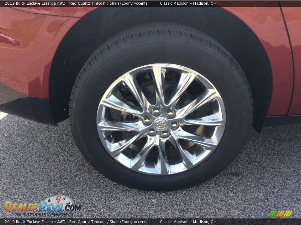 2019 Buick Enclave Essence AWD Red Quartz Tintcoat / Shale/Ebony Accents Photo #7