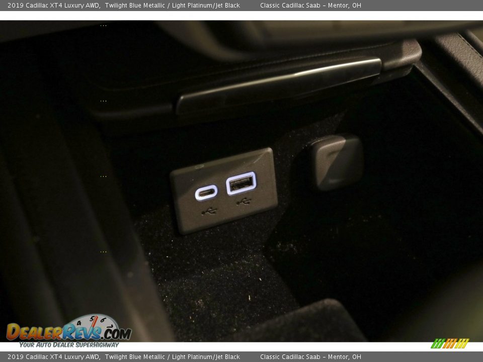 2019 Cadillac XT4 Luxury AWD Twilight Blue Metallic / Light Platinum/Jet Black Photo #18