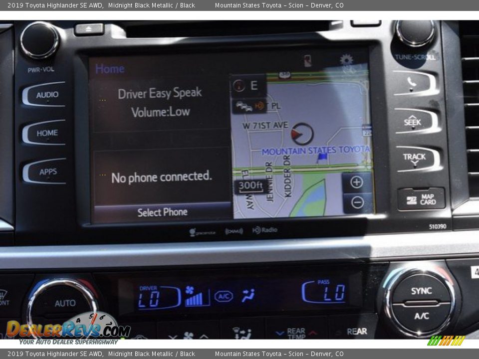 2019 Toyota Highlander SE AWD Midnight Black Metallic / Black Photo #9