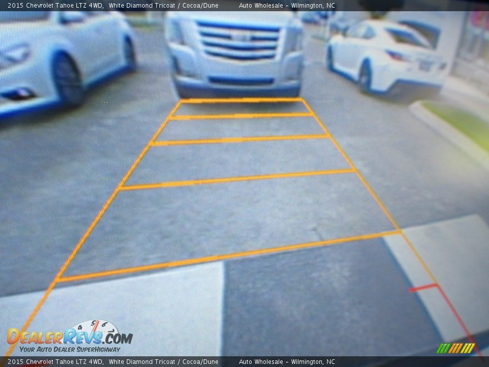 2015 Chevrolet Tahoe LTZ 4WD White Diamond Tricoat / Cocoa/Dune Photo #19