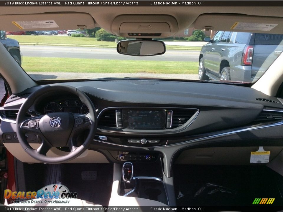 2019 Buick Enclave Essence AWD Red Quartz Tintcoat / Shale/Ebony Accents Photo #11