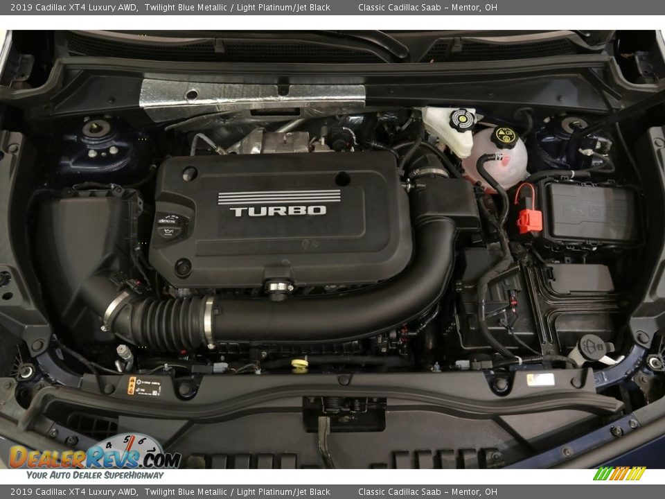 2019 Cadillac XT4 Luxury AWD Twilight Blue Metallic / Light Platinum/Jet Black Photo #26